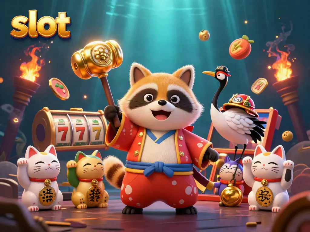 Experience the thrill of slots at RUPIAHSLOT88 with our vibrant illustration depicting gameplay action!