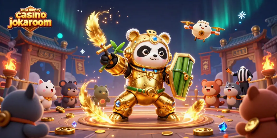 Engage with exciting gameplay at the real money casino jokaroom featuring vibrant characters and dynamic elements.